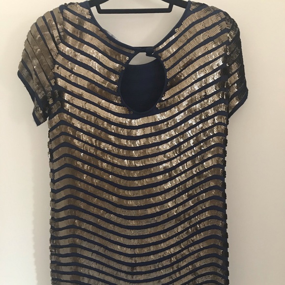 French Connection Beaded Shift Dress - Picture 6 of 7